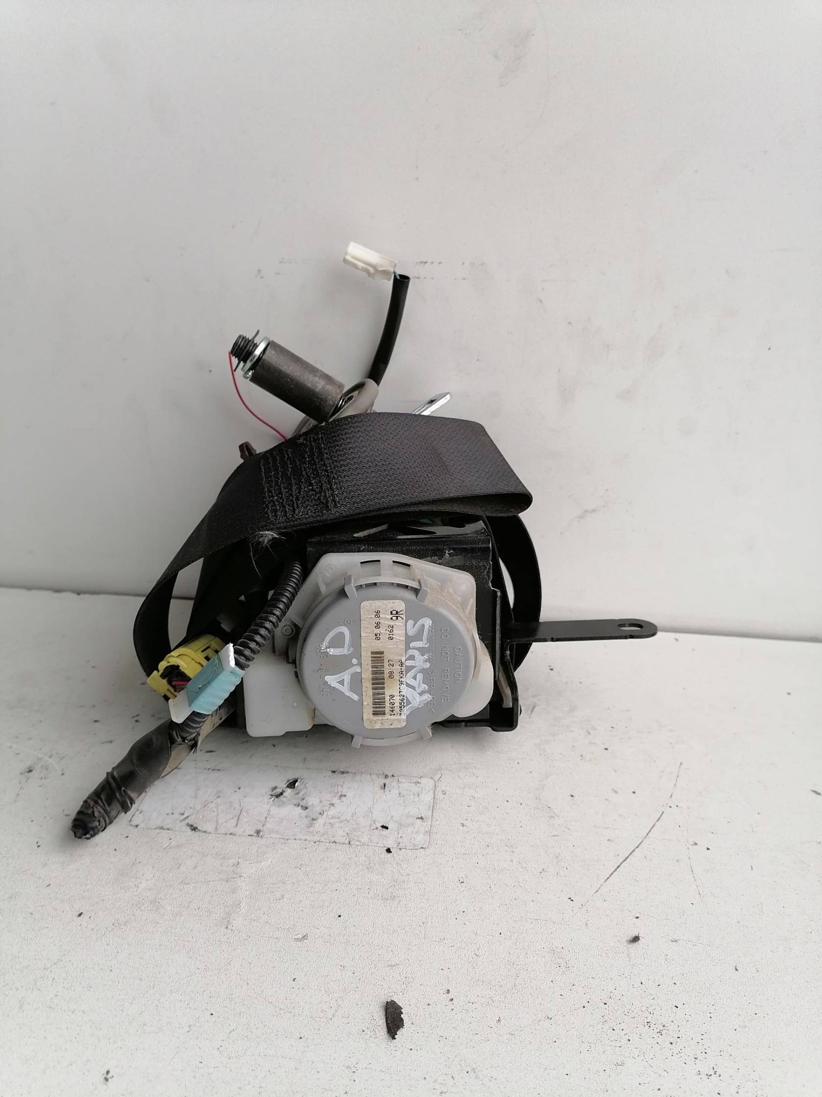 Cintura di sicurezza ant. dx.